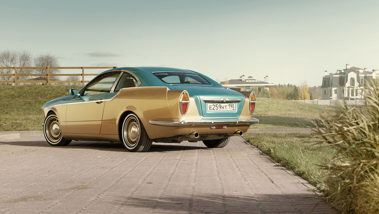 Rysk retrodesign baserad på gamla BMW 3-serie