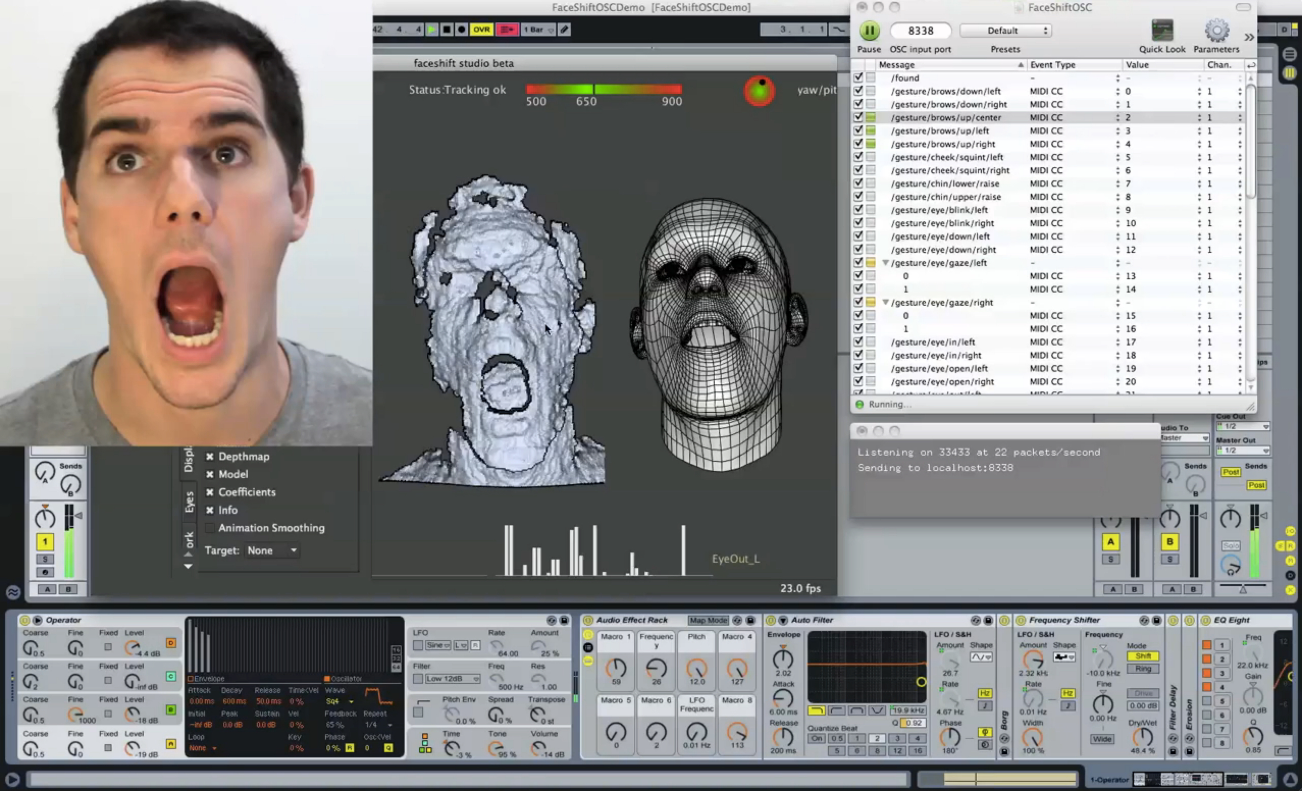 Faceshift Mac