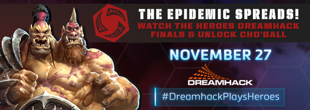 Stor Heroes of the Storm-turnering på DreamHack Winter