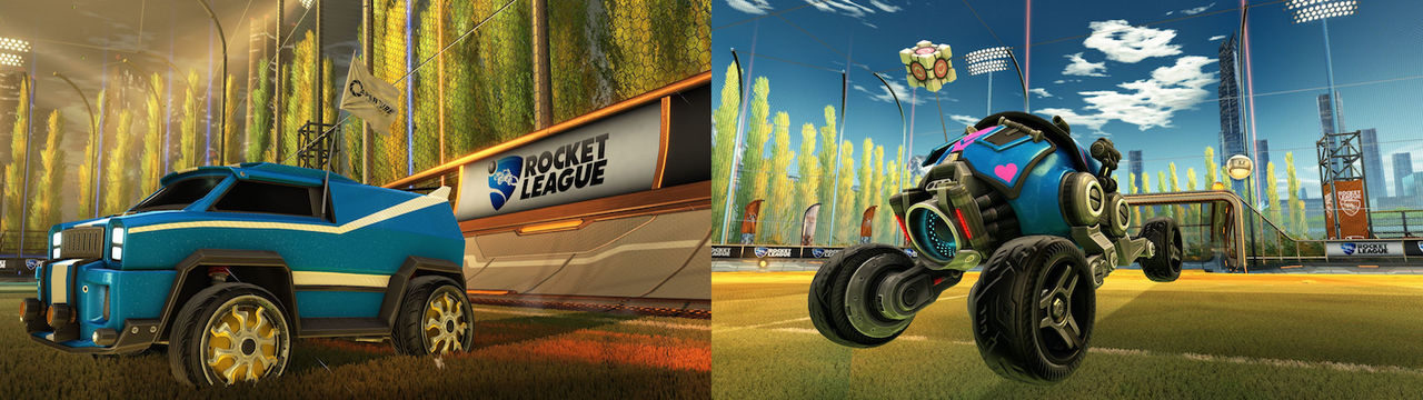 Portal-grejer till Rocket League