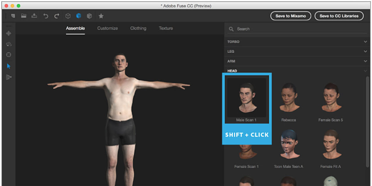 Adobe släpper Fuse CC 