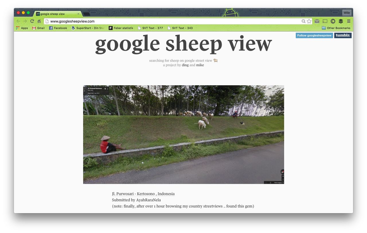 Google Sheep View