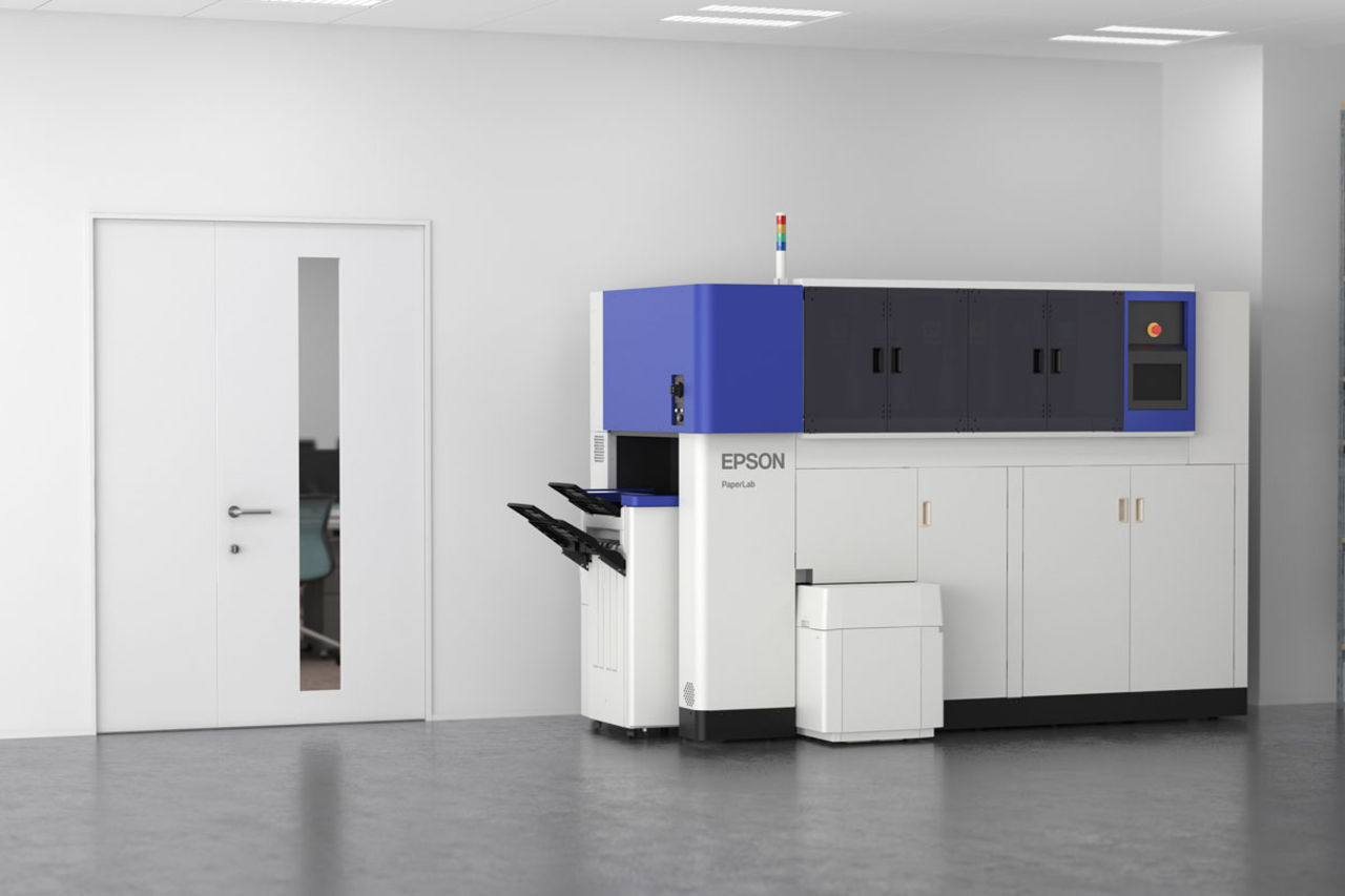 Epson PaperLab återvinner papper direkt på kontoret