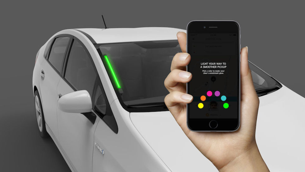Uber SPOT visar vilken bil du ska hoppa in i
