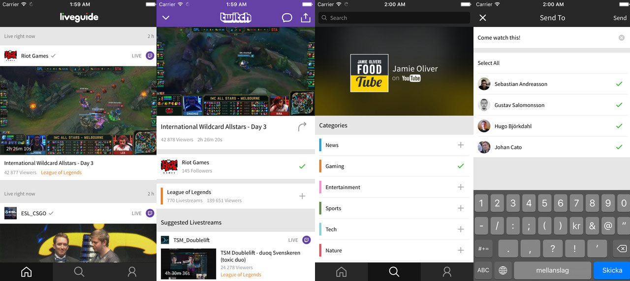 Liveguide släpper ny version