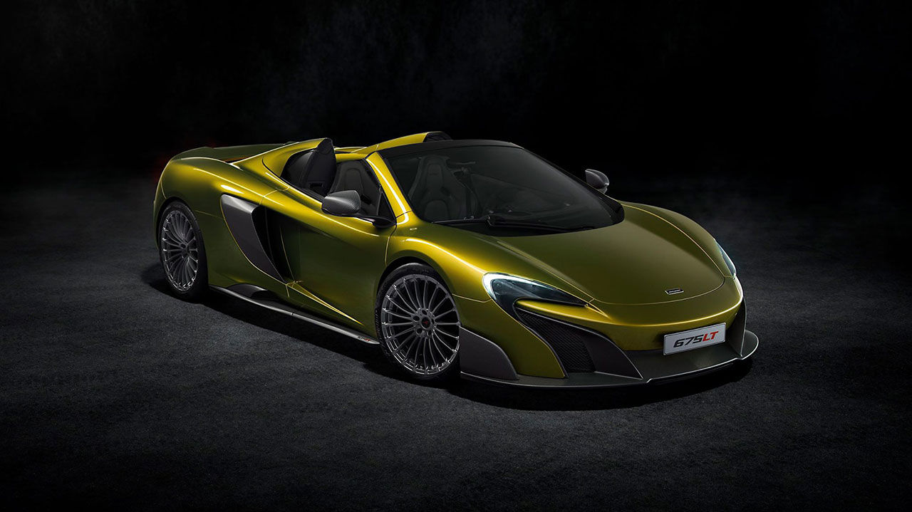 McLaren 675LT i cabrioletutförande