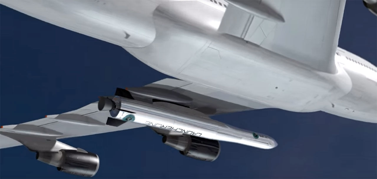 Virgin Galactic ska skjuta upp raketer från ett flygplan
