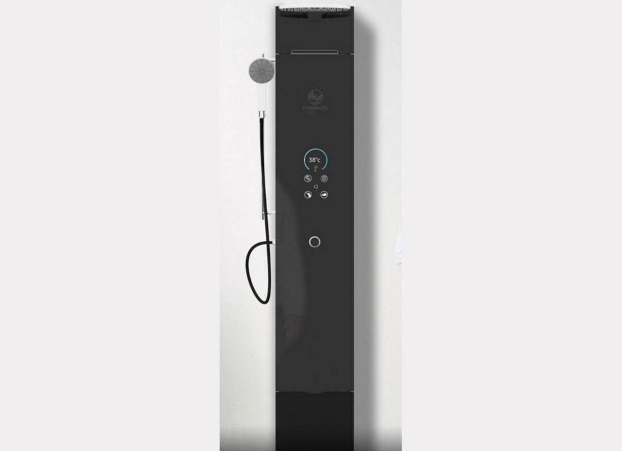 Hamwell e-Shower återanvänder vattnet du duschar i