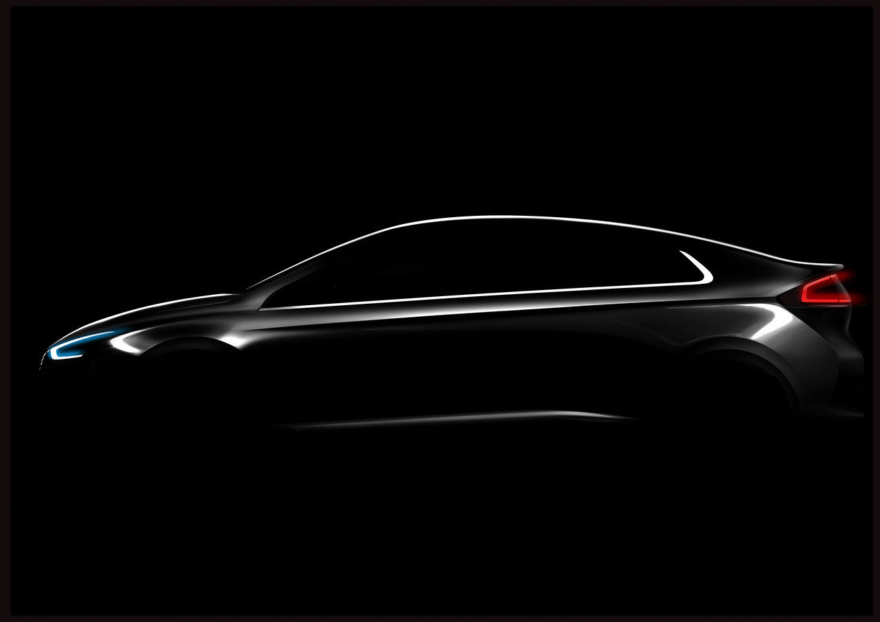 Hyundai visar dunkel bild på IONIQ