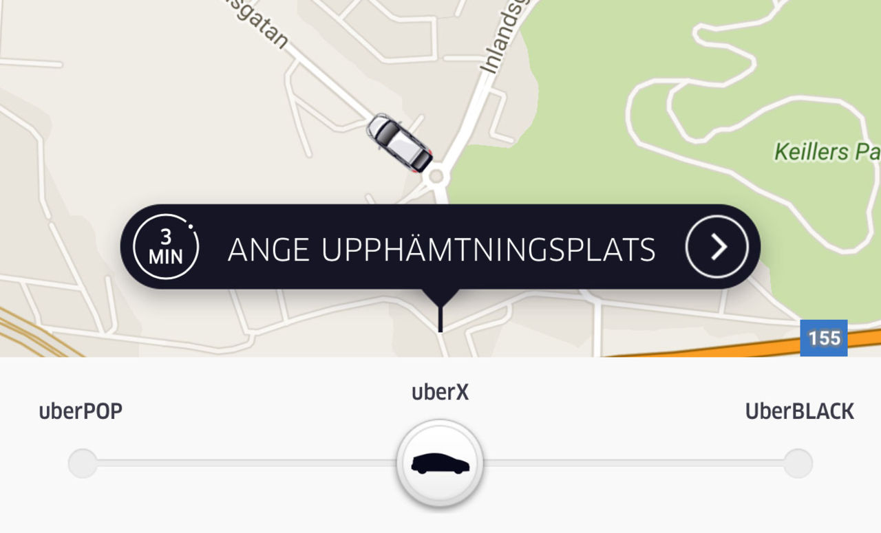 Nu kommer UberX till Göteborg
