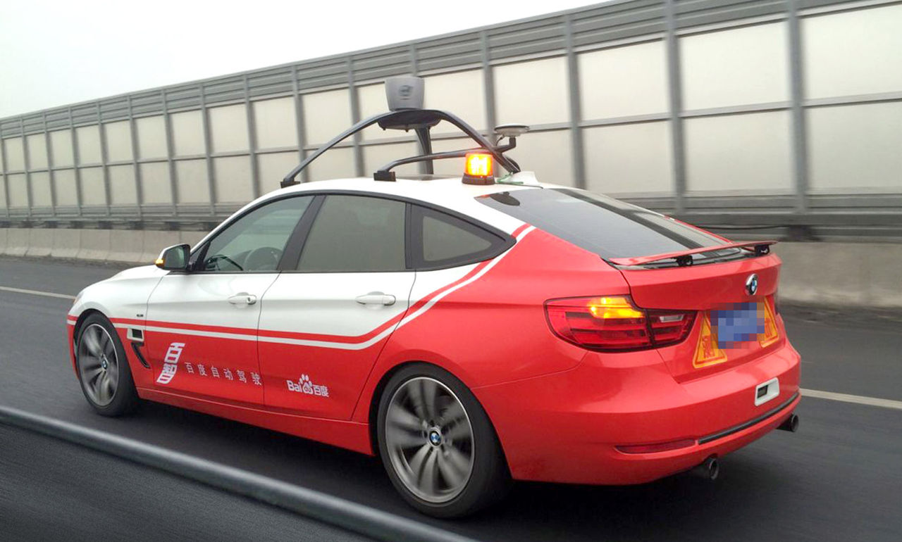 Baidu genomför lyckat test med självkörande bil