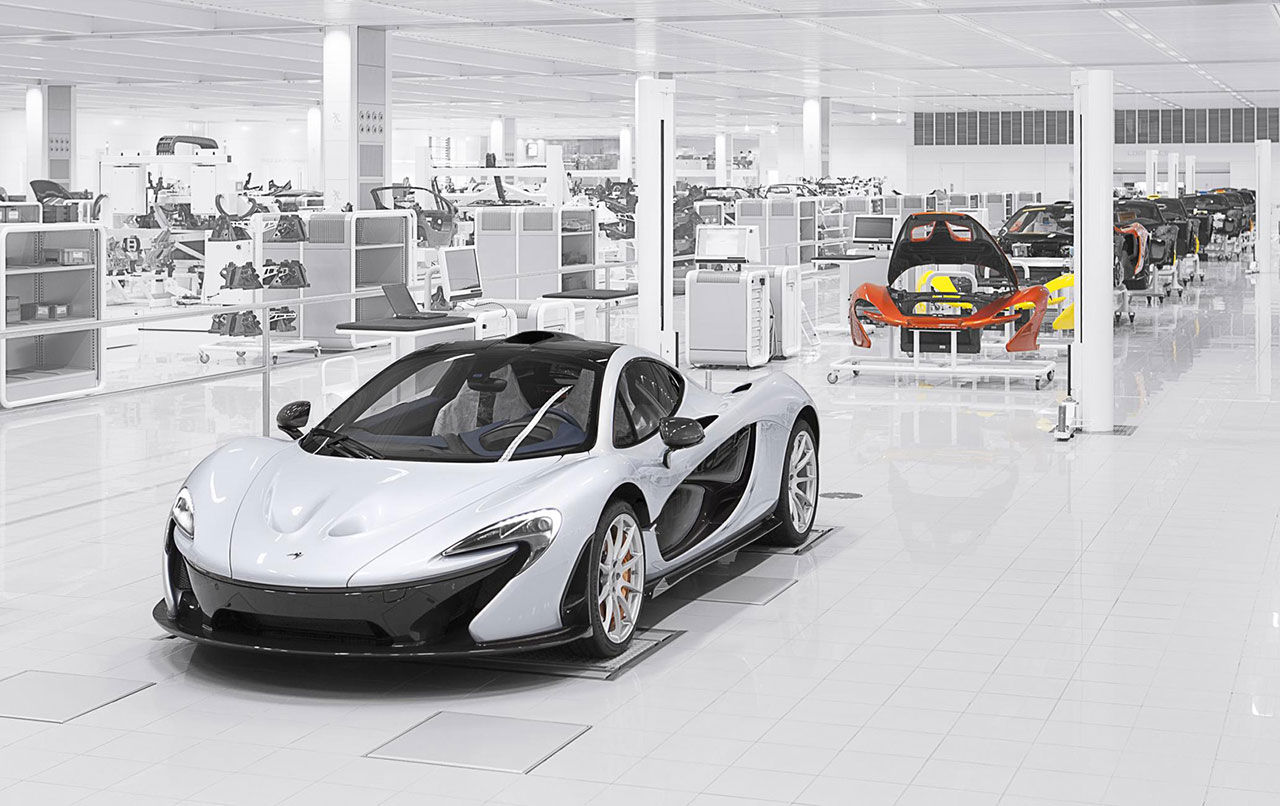 Produktionen av McLaren P1 läggs ner