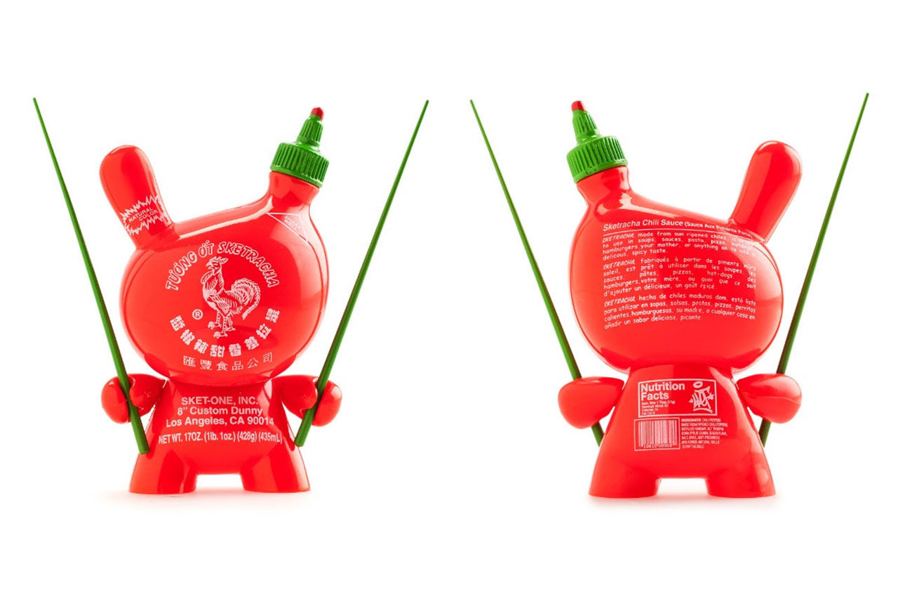 Ny tolkning på Sriracha-flaskan