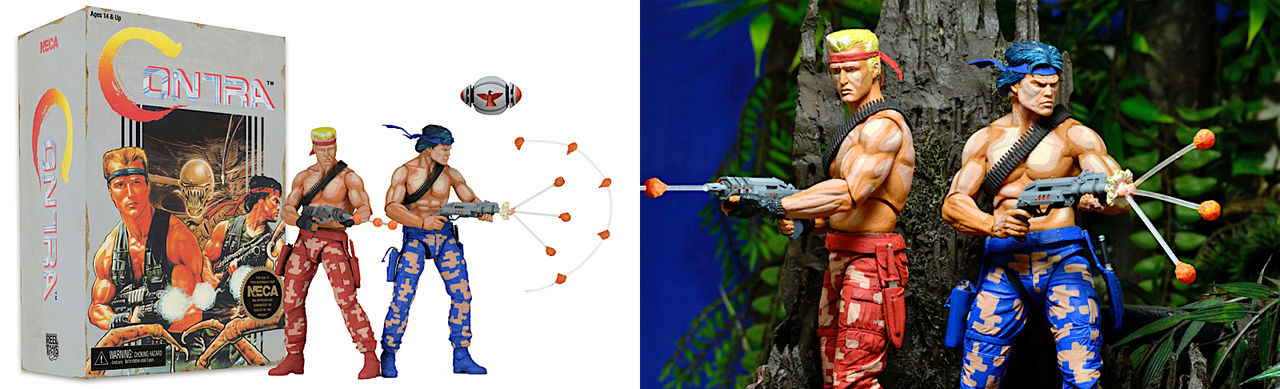 NECA visar upp sina Contra-figurer