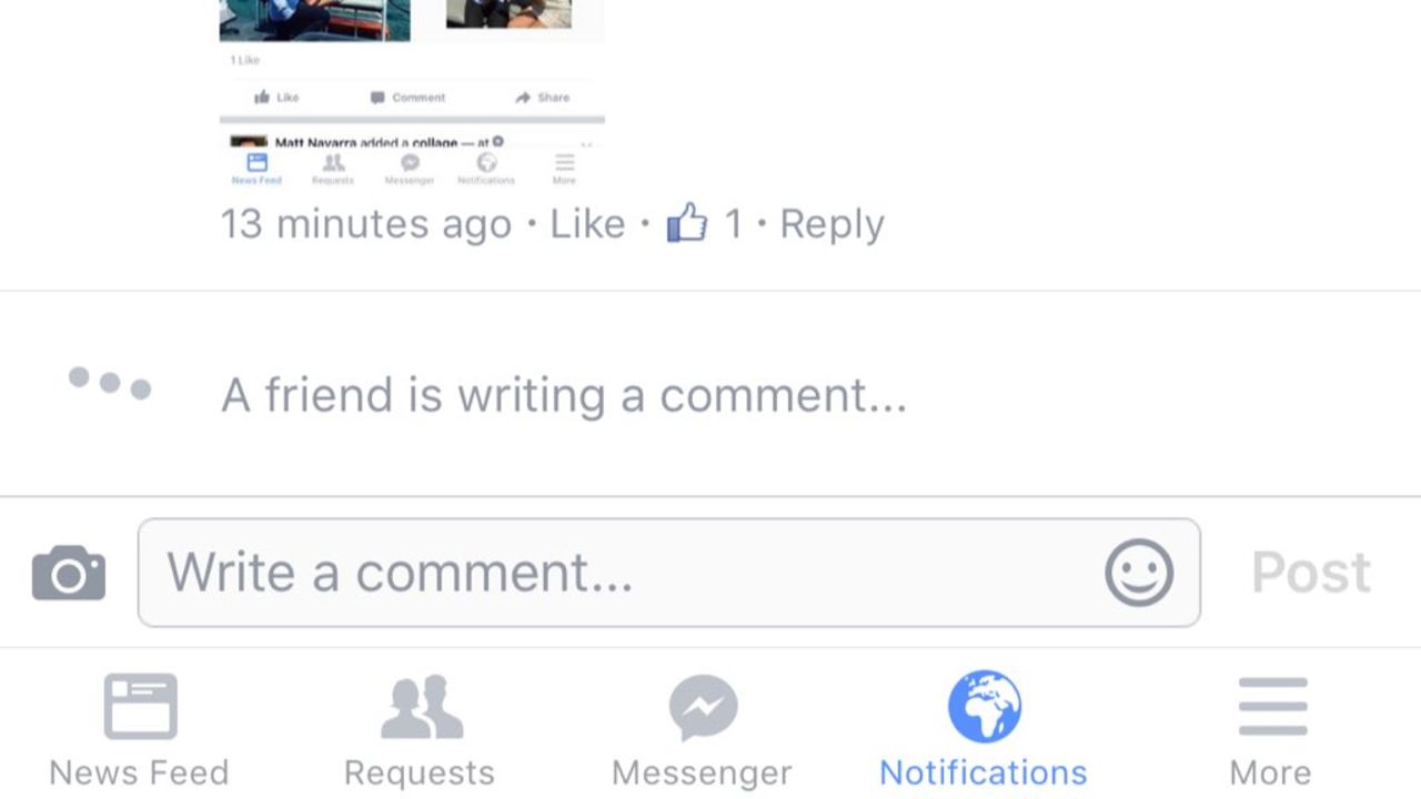 Facebook testar realtidskommentering