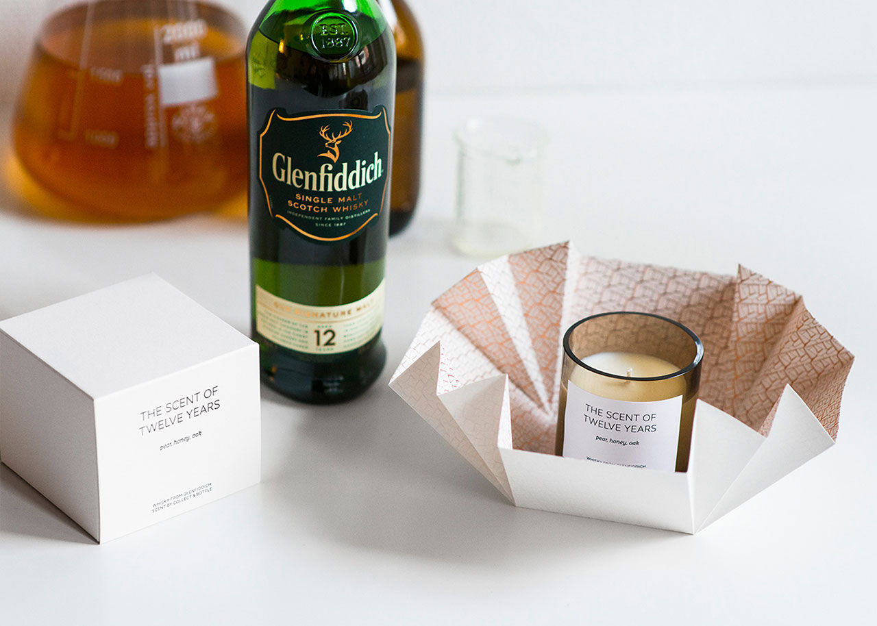 Doftljuset som luktar Whisky