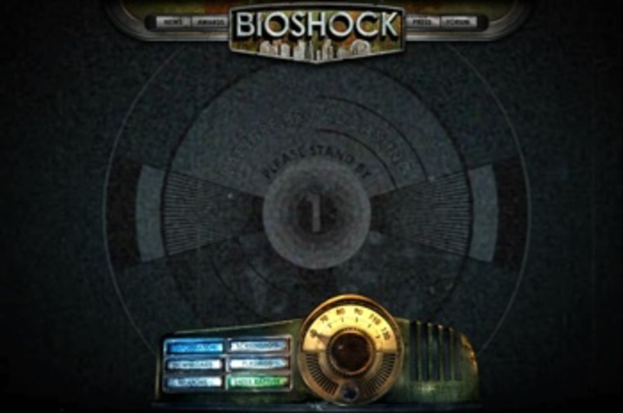 Bioshock-site uppe