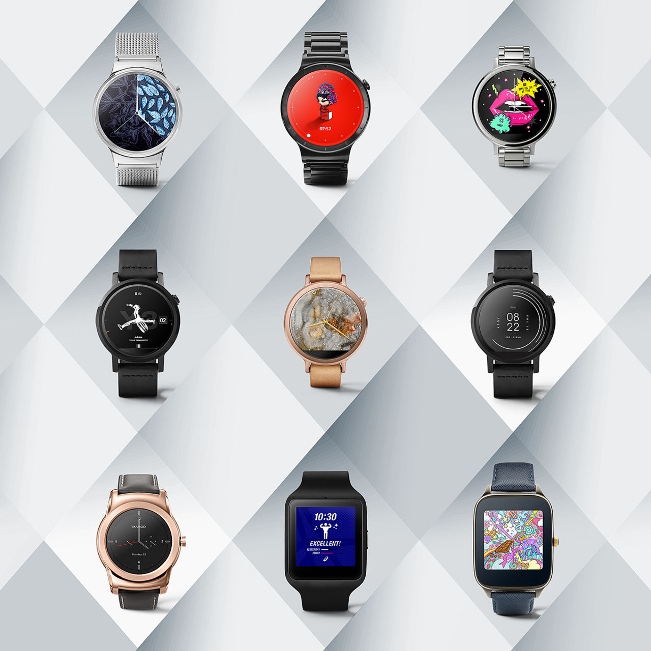 Google släpper nya urtavlor till Android Wear