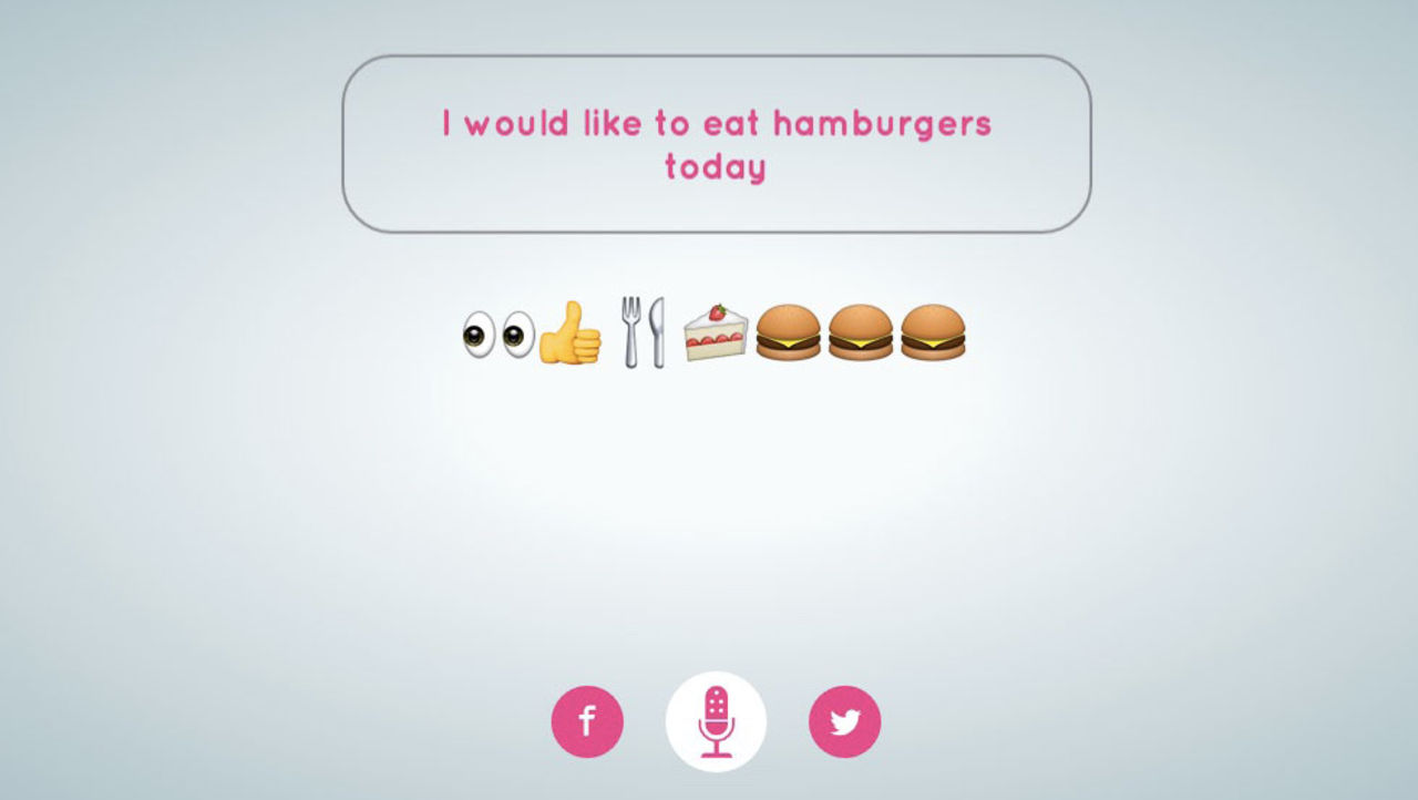 SpeakEmoji gör om ditt tal till emojis