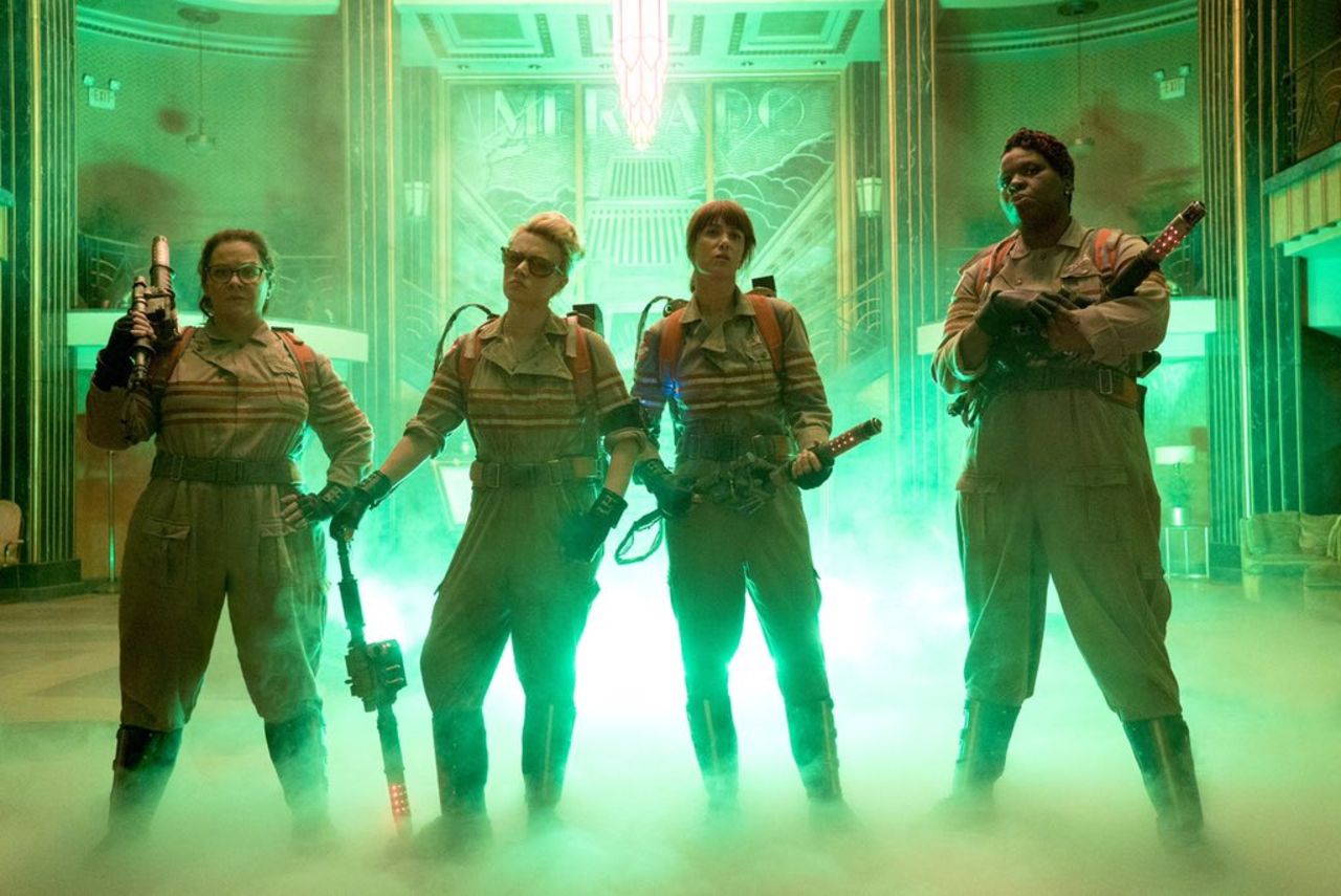 Första officiella bilden på nya Ghostbusters