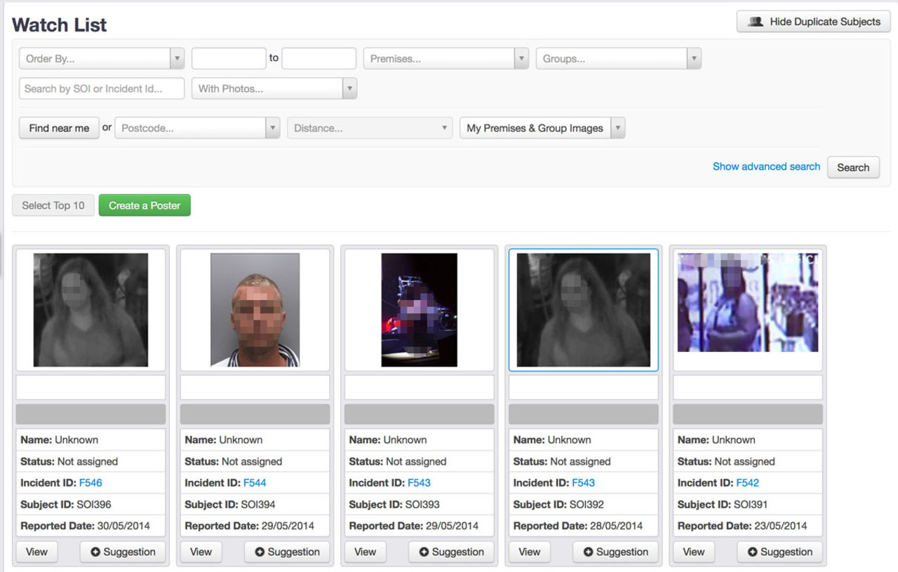 Facewatch håller koll på snattare och annat