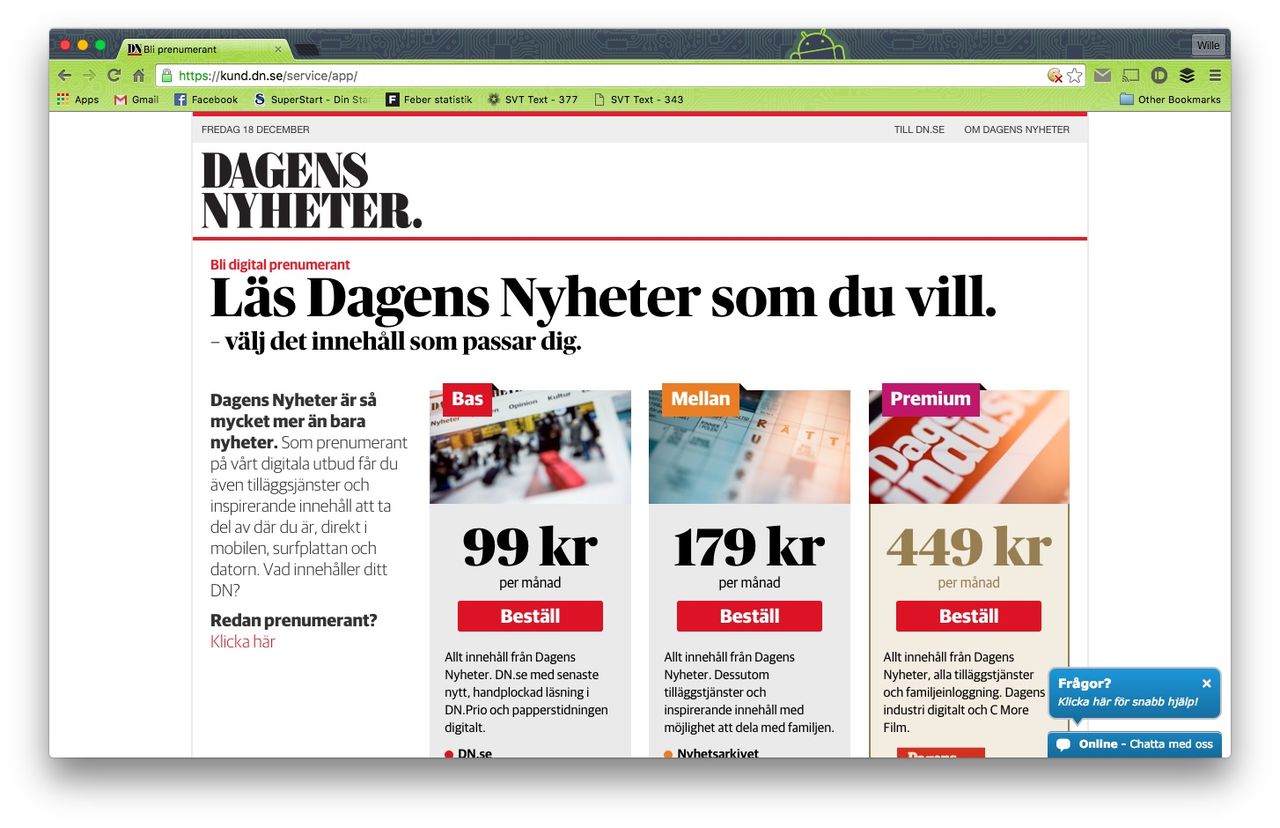 Bonnier News lanserar betallösning för sina tidningar
