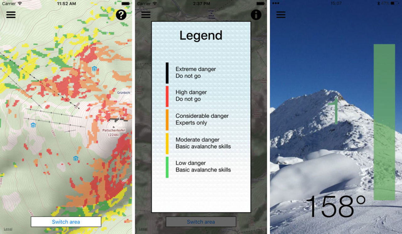 SnoPro är appen som håller koll på laviner
