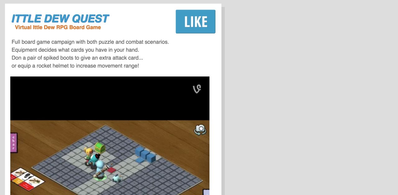 Rösta fram Ludositys nästa spel