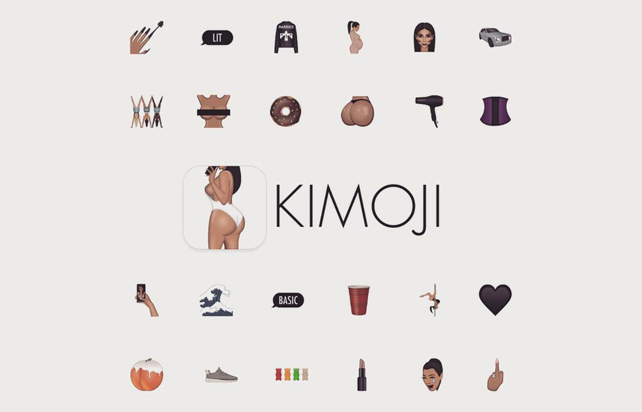 Kim Kardashian släpper appen Kimoji