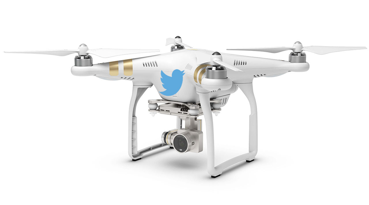 Twitter lämnar in drönarpatent