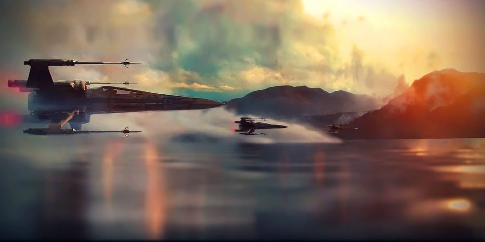 The Force Awakens drog in en miljard dollar på tolv dagar