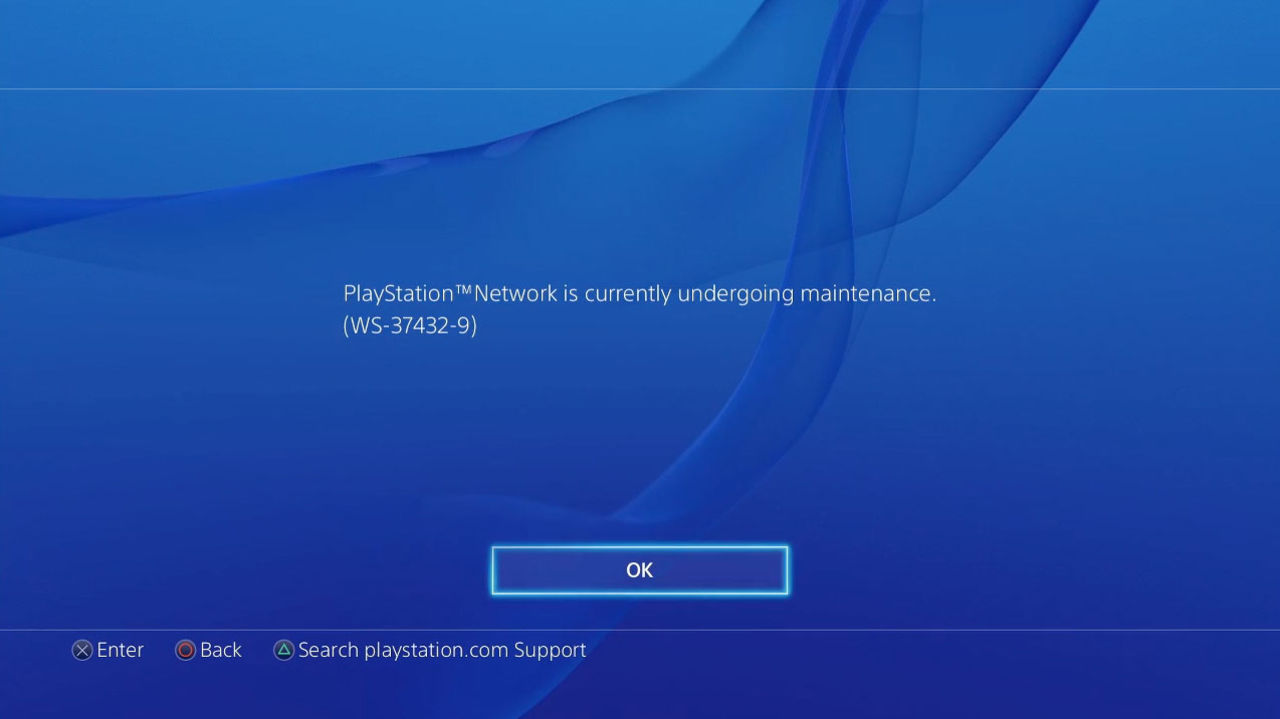 PlayStation Network ligger nere