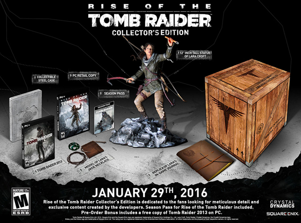 Släppdatum för Rise of the Tomb Raider