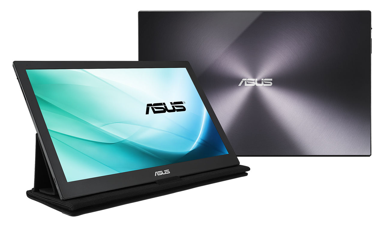Asus visar skärm som drivs på USB Type-C