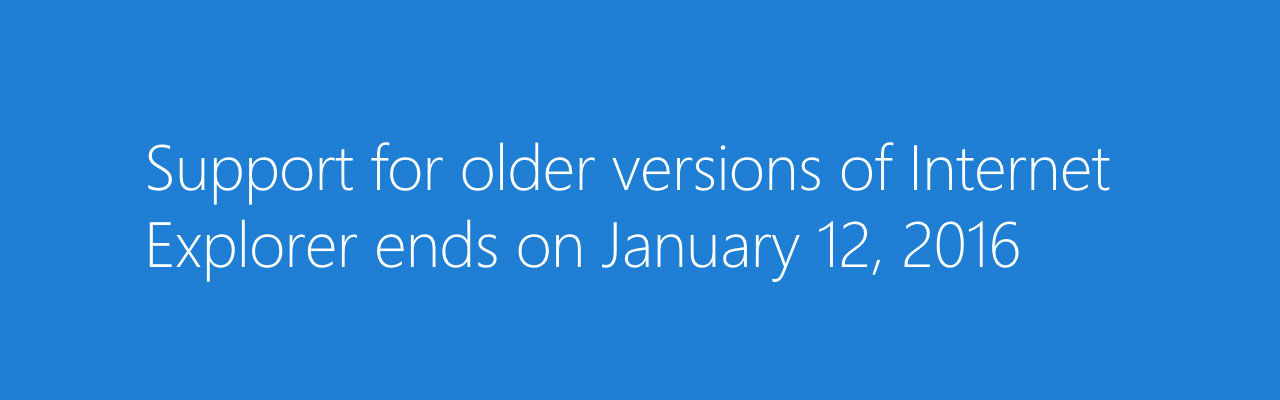 Äldre versioner av Internet Explorer dör på tisdag