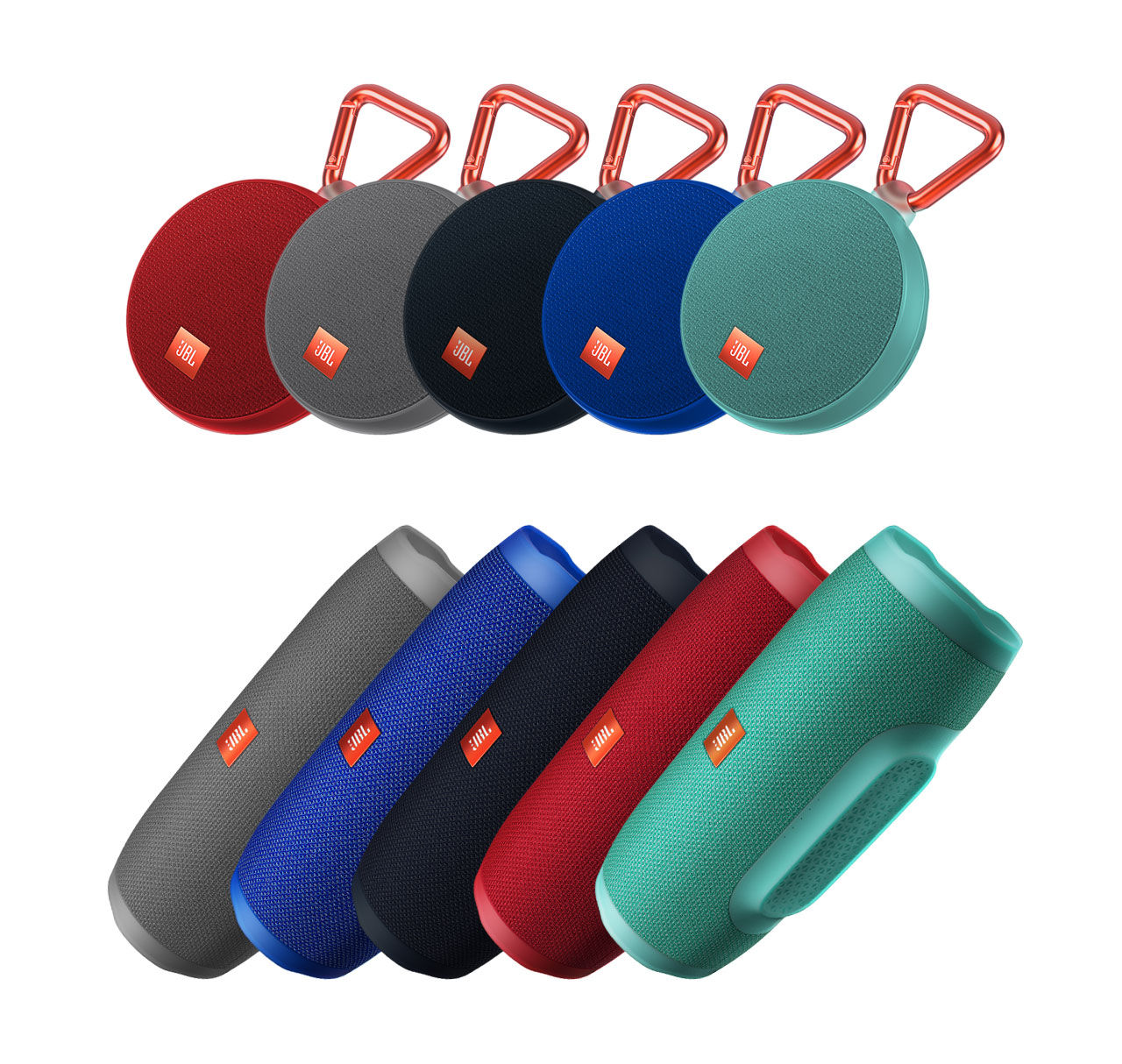 JBL uppdaterar Clip och Charge