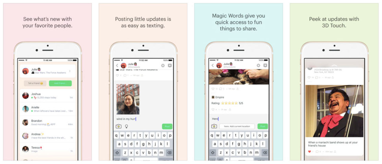 Peach är en ny sociala medier-app