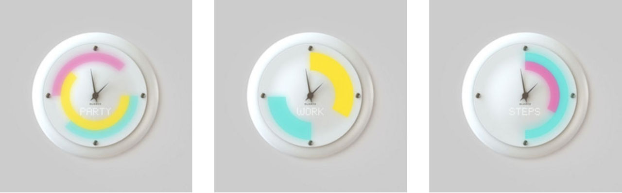 Glance är en smart väggklocka