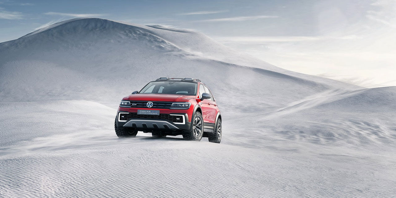 Volkswagen ruffar till Tiguan