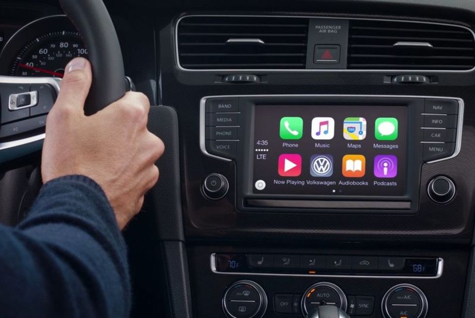 Volkswagen ville visa upp trådlöst CarPlay på CES
