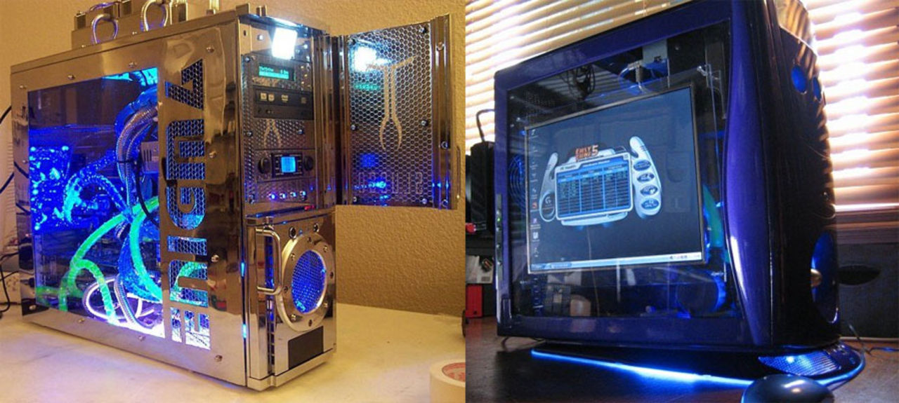 Ett gäng datorbyggen