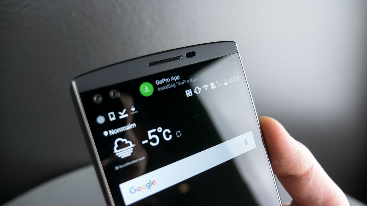 Vi känner på LG V10 som har två skärmar