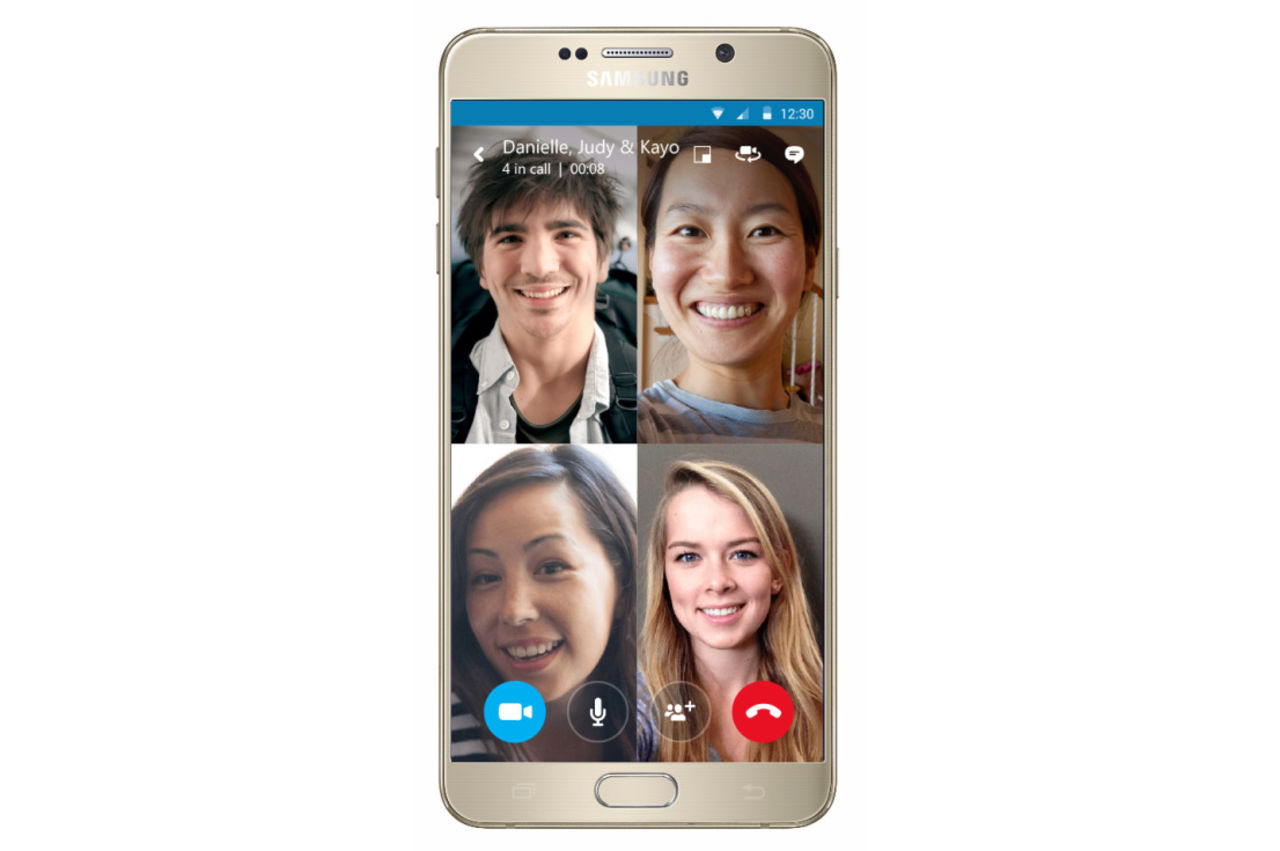 Gruppvideosamtal kommer till mobila Skype