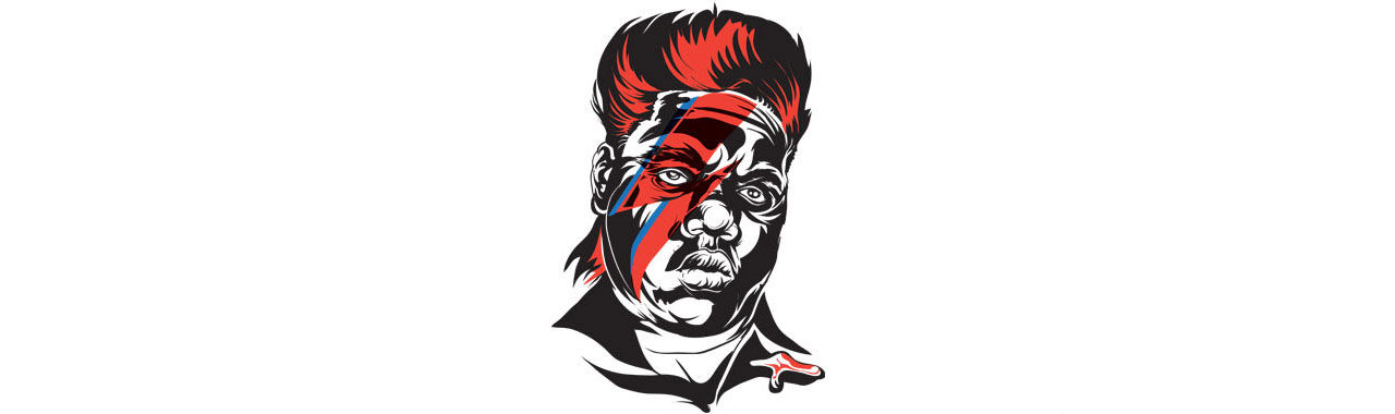 Mashup mellan David Bowie och Notorious B.I.G.