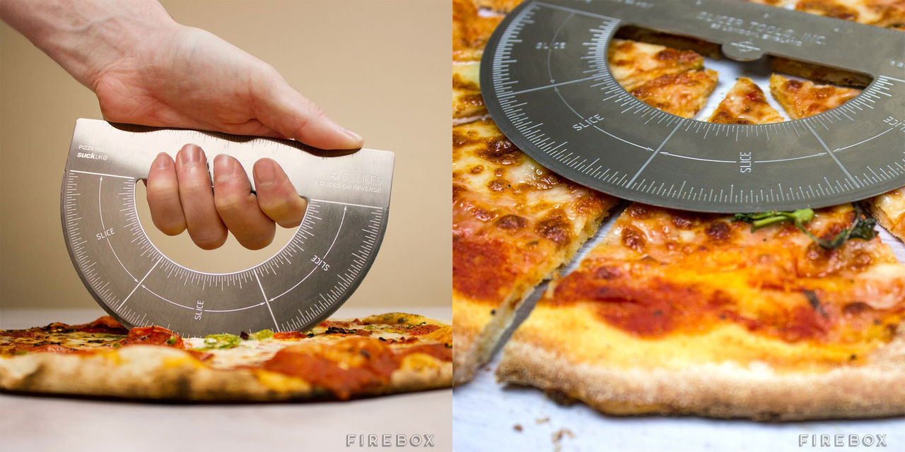 Få perfekt storlek på pizzaslicen
