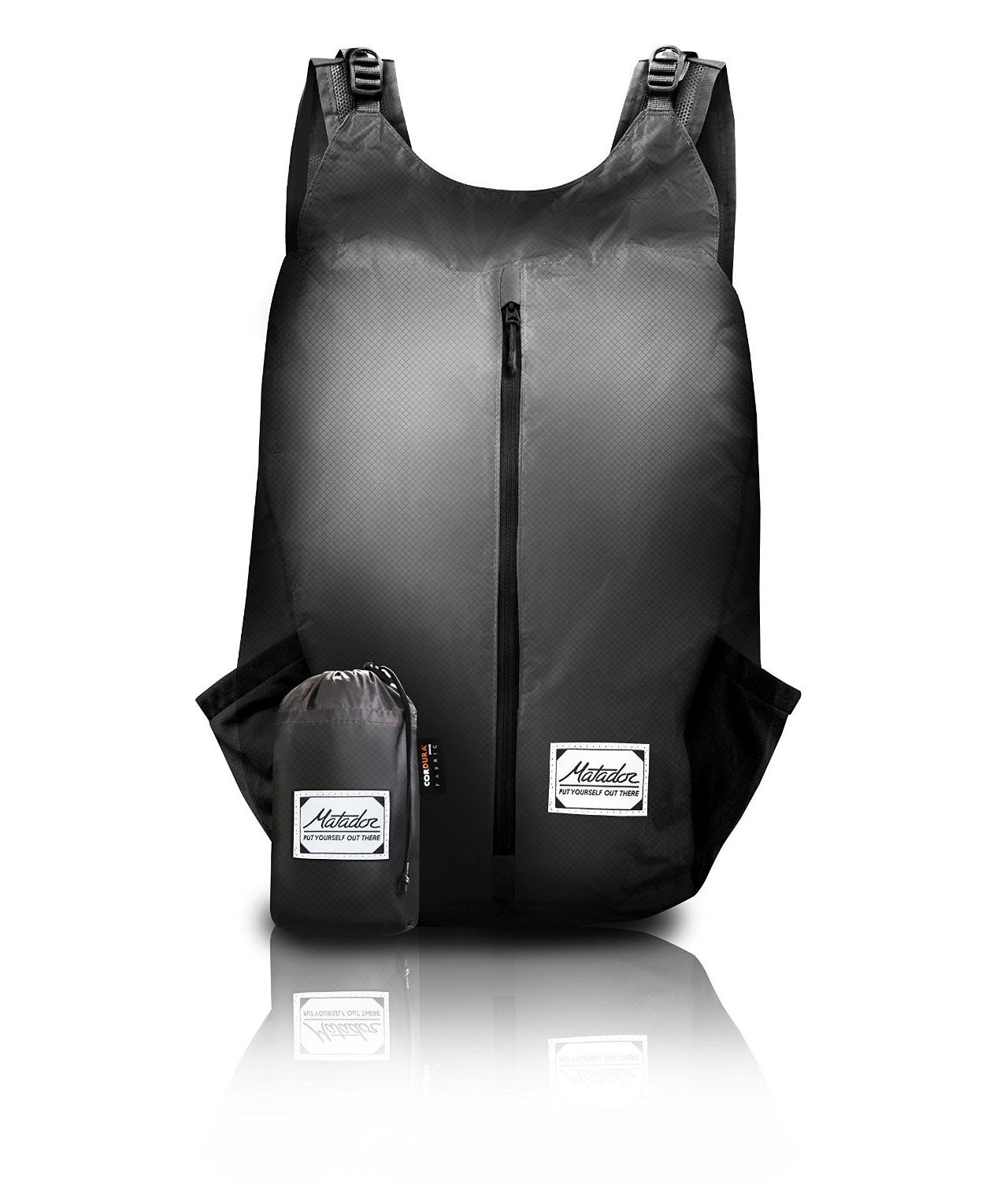 Ryggsäcken som får plats i handen