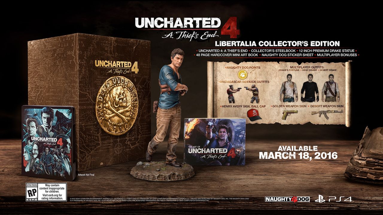 Kolla in steelbook-utgåvan av Uncharted 4
