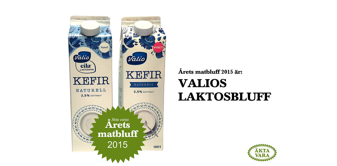 Arets Matbluff 2015 Utsedd Valio Vann Tjock Strupen