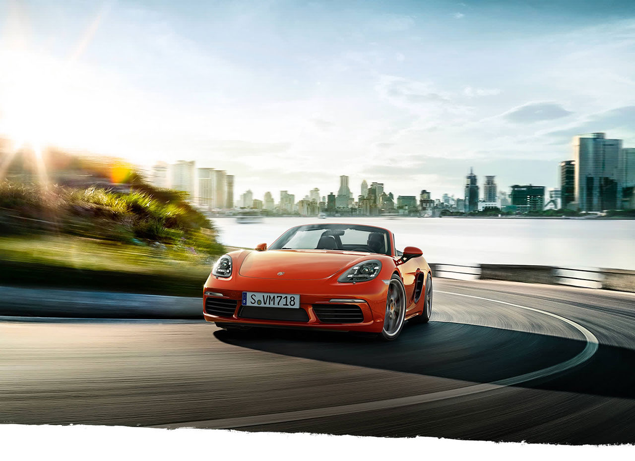 Nu är Porsche 718 Boxster här