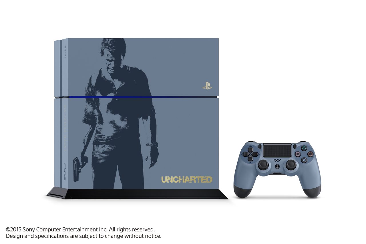 Sony visar upp Uncharted 4-märkt Playstation 4